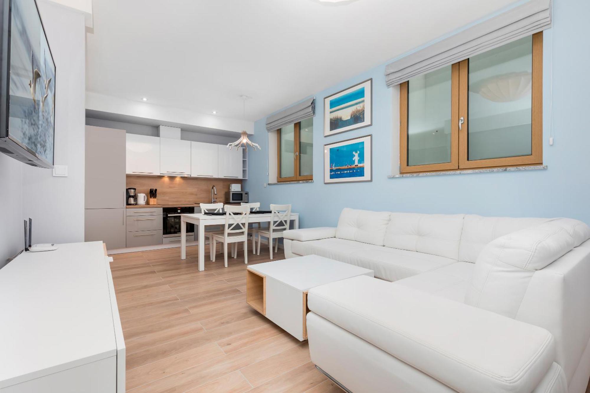 Underground Apartment In A Lux Holiday House Posejdon By Renters Prestige Kołczewo Dış mekan fotoğraf