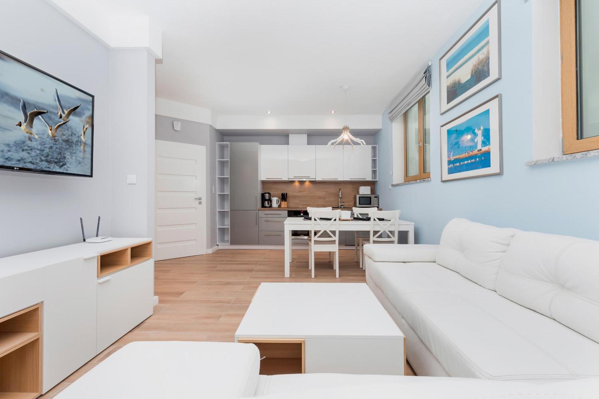 Underground Apartment In A Lux Holiday House Posejdon By Renters Prestige Kołczewo Dış mekan fotoğraf